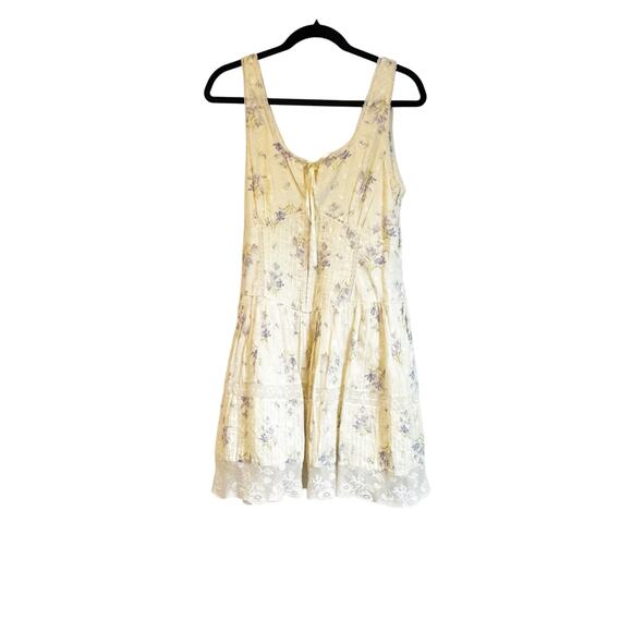 LoveShackFancy Women's Ceronne Mini Dress Sleeveless White Size 10 NWT - Picture 6 of 12